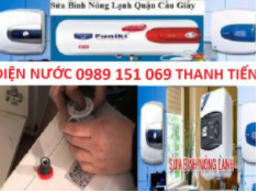 Sửa chữa bình nóng lạnh tại Cầu Giấy - Điện Nước Thanh Tiến